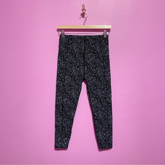 Sweaty Betty Power 7/8 High-Waisted Leggings Size Medium Blue Celestial Dot - Picture 2 of 12